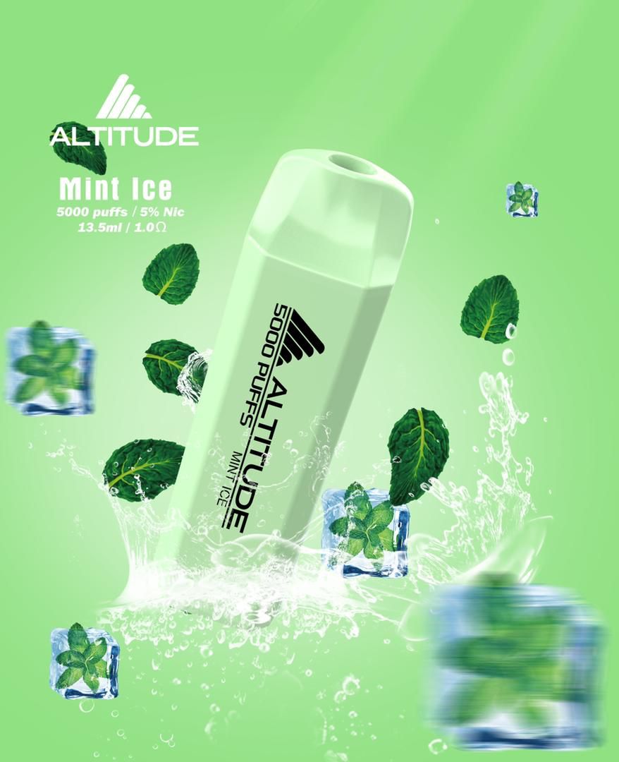 Altitude 5000 puffs Rechargeable Disposable Starter Kit  Vape Icons