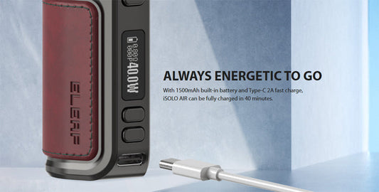 Eleaf iSOLO AIR Pod Mod Kit 40W 1500mAh