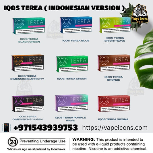 IQOS TEREA Indonesian HEETS Sticks in Dubai UAE