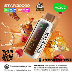 Vozol Star 20000Puffs Rechargeable Disposable Best Buy In Dubai UAE