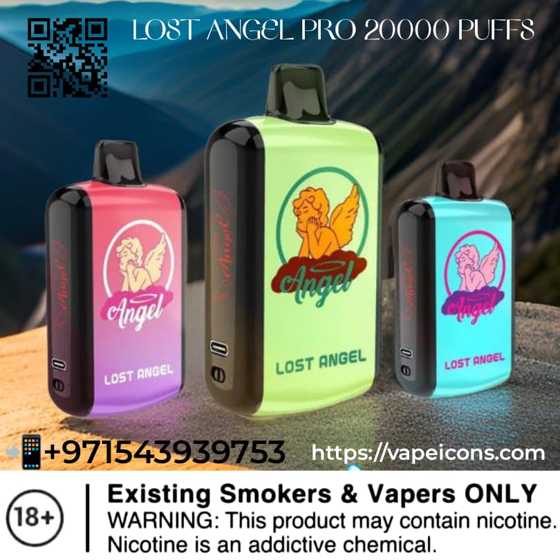 LOST ANGEL Pro Max Disposable Vape 20000 Puffs Buy in Dubai  Vape Icons