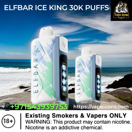 ELF BAR Ice King 30k Puffs Disposable Vape in Dubai