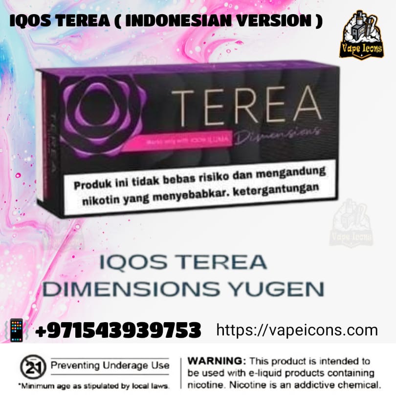 IQOS TEREA Indonesian HEETS Sticks in Dubai UAE