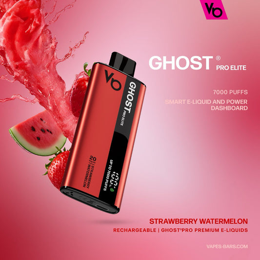 Ghost pro elite 7000 puffs rechargeable disposable 20 mg