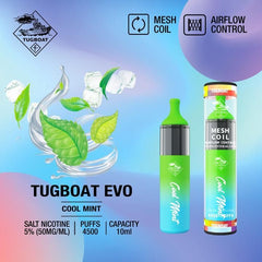 Tugboat Evo 4500 puffs Disposable Vape   |