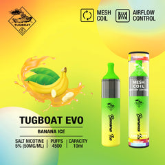 Tugboat Evo 4500 puffs Disposable Vape   |