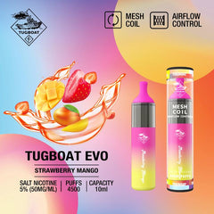 Tugboat Evo 4500 puffs Disposable Vape   |