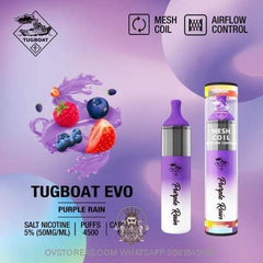 Tugboat Evo 4500 puffs Disposable Vape   |