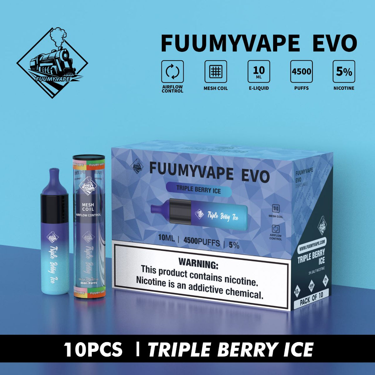 Fuumy Vape Evo Disposable 4500 Puffs