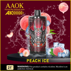 AAOK AK10000 Puffs Disposable Vape in Dubai 2mg & 5mg