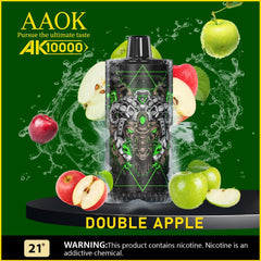 AAOK AK10000 Puffs Disposable Vape in Dubai 2mg & 5mg