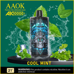 AAOK AK10000 Puffs Disposable Vape in Dubai 2mg & 5mg