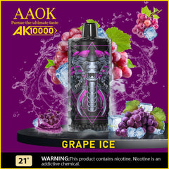 AAOK AK10000 Puffs Disposable Vape in Dubai 2mg & 5mg