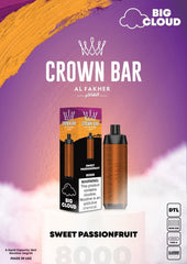 Al Fakher Crown Bar 8000 Puffs Disposable Vape in UAE