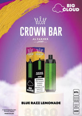 Al Fakher Crown Bar 8000 Puffs Disposable Vape in UAE