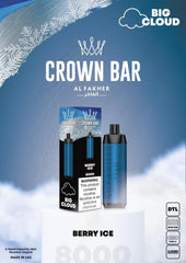 Al Fakher Crown Bar 8000 Puffs Disposable Vape in UAE