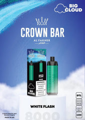 Al Fakher Crown Bar 8000 Puffs Disposable Vape in UAE