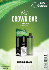 Al Fakher Crown Bar 8000 Puffs Disposable Vape in UAE