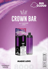 Al Fakher Crown Bar 8000 Puffs Disposable Vape in UAE