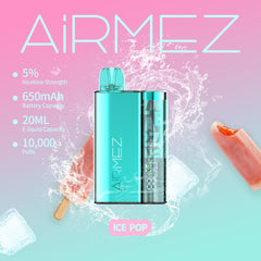 AiRMEZ 10000 Puffs Rechargeable Disposable in Dubai UAE