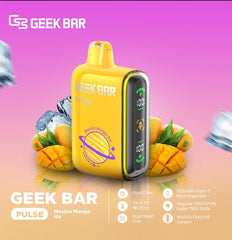 GEEK BAR PULSE 15000 PUFFS RECHARGEABLE DISPOSABLE VAPE IN DUBAI UAE