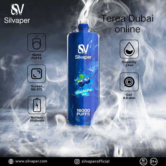 Offer! Silvaper DTL Shisha 16000 Puffs 5p Combo Disposable Vape In Dubai