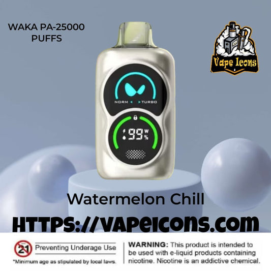 Waka PA25000 Puffs 50mg Disposable Vape In Dubai UAE