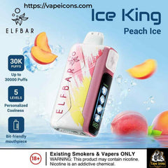 ELF BAR Ice King 30k Puffs Disposable Vape in Dubai