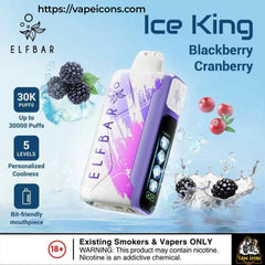 ELF BAR Ice King 30k Puffs Disposable Vape in Dubai