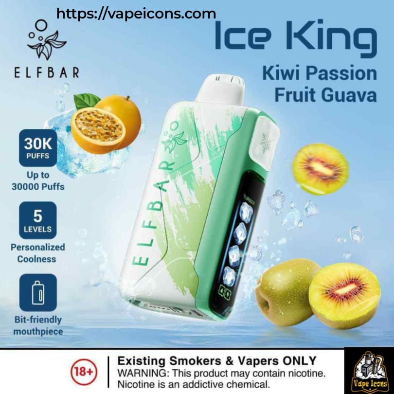 ELF BAR Ice King 30k Puffs Disposable Vape in Dubai