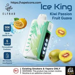 ELF BAR Ice King 30k Puffs Disposable Vape in Dubai