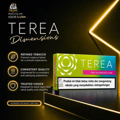 TEREA Dimensions Indonesia IQOS ILUMA heated tobacco sticks