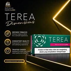 IQOS TEREA Green Indonesian premium ILUMA compatible heated tobacco sticks
