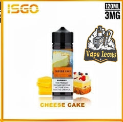 ISGO 120ml E-LIQUID 3mg Nicotine