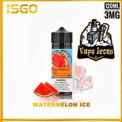 ISGO 120ml E-LIQUID 3mg Nicotine