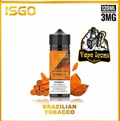 ISGO 120ml E-LIQUID 3mg Nicotine