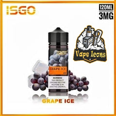 ISGO 120ml E-LIQUID 3mg Nicotine