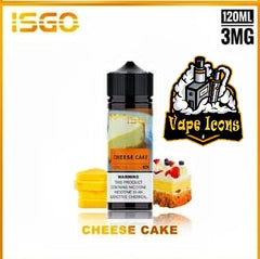 ISGO 120ml E-LIQUID 3mg Nicotine