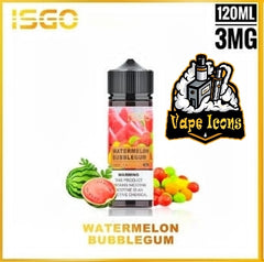 ISGO 120ml E-LIQUID 3mg Nicotine