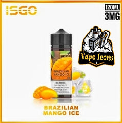 ISGO 120ml E-LIQUID 3mg Nicotine