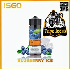 ISGO 120ml E-LIQUID 3mg Nicotine