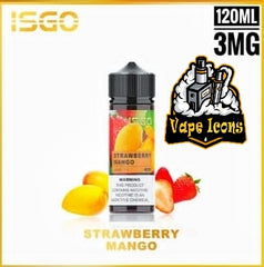 ISGO 120ml E-LIQUID 3mg Nicotine