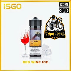 ISGO 120ml E-LIQUID 3mg Nicotine