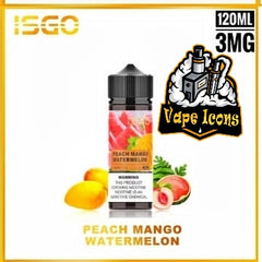 ISGO 120ml E-LIQUID 3mg Nicotine