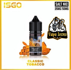 ISGO 30ml E-LIQUID 25mg & 50mg Nicotine