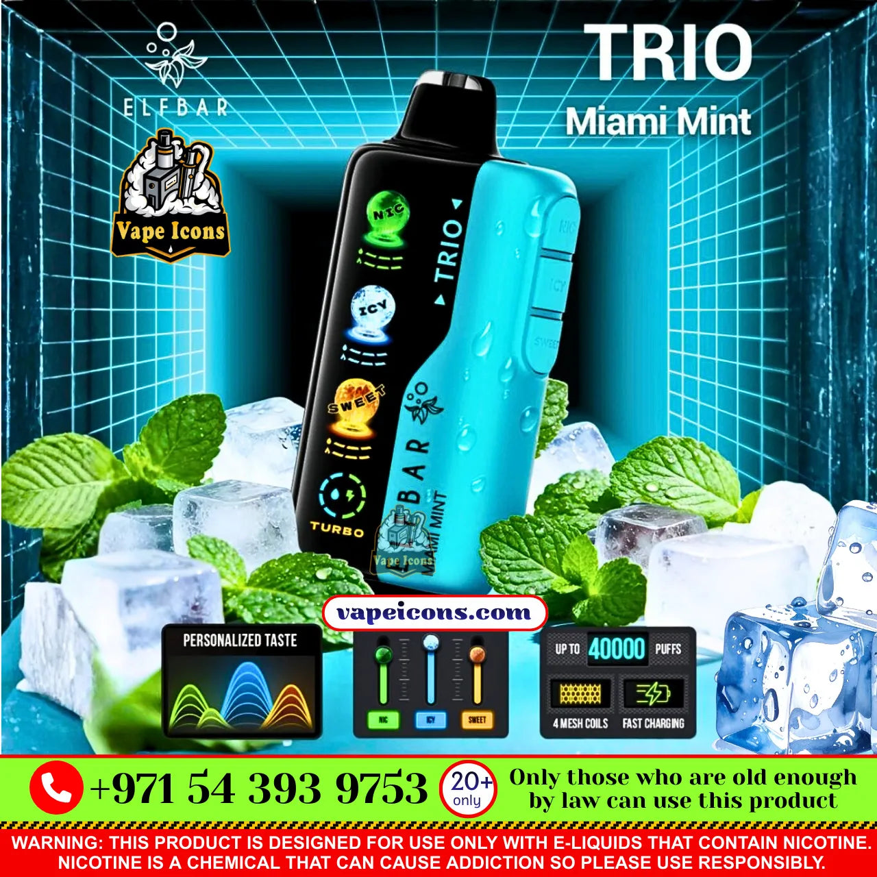 ELFBAR TRIO 40K PUFFS RECHARGEABLE DSPOSABLE In Dubai, Vape Motor City, Vape Shop JVC, Vape Shop Near Me, Best Disposable, Long Lasing Disposable, Mix Berry, Strawberry Watermelon, Blueberry Ice, Peach Mango, Double Mango, Peach Ice, Blueberry Raspberry Ice, Pineapple Passion Fruit Guava, Strawberry Mango, Lychee Juicy Peach, Grape Ice, Strawberry Ice, Strawberry Kiwi, Peach Mango Watermelon, Mango Ice, VCT, Watermelon Bubblegum, Blue Razz Ice, Miami Mint.