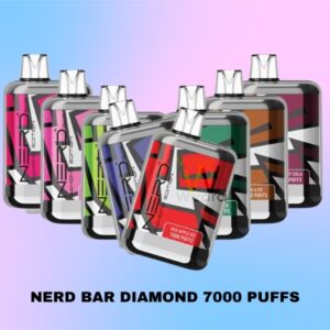 Nerd bar Diamond Edition 7000 Puffs Rechargeable Disposable