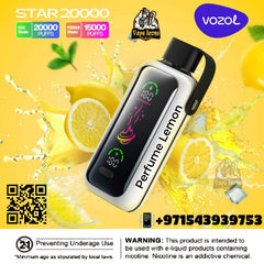 Vozol Star 20000Puffs Rechargeable Disposable Best Buy In Dubai UAE