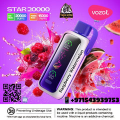 Vozol Star 20000Puffs Rechargeable Disposable Best Buy In Dubai UAE