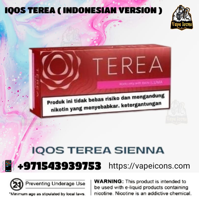 IQOS TEREA Indonesian HEETS Sticks in Dubai UAE